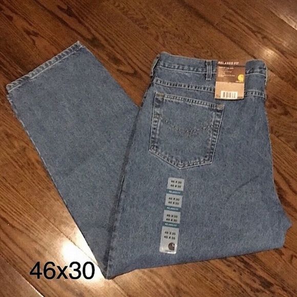 CARHARTT Relaxed Fit Tapered Leg Jean 46x30 NWT - Picture 7 of 7